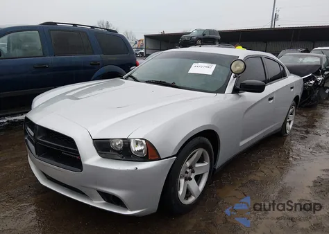 2014 Dodge Charger Police из США, поврежденный, VIN 2C3CDXATXEH190769
